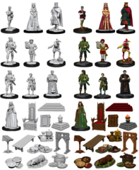 Castle Royal Court - 90096 - Pathfinder Battles Deep Cuts Unpainted Minis